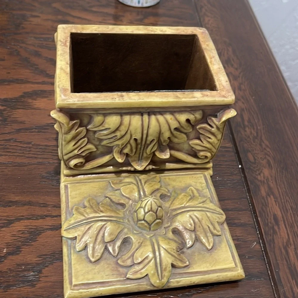 Vintage Mantle  piece box